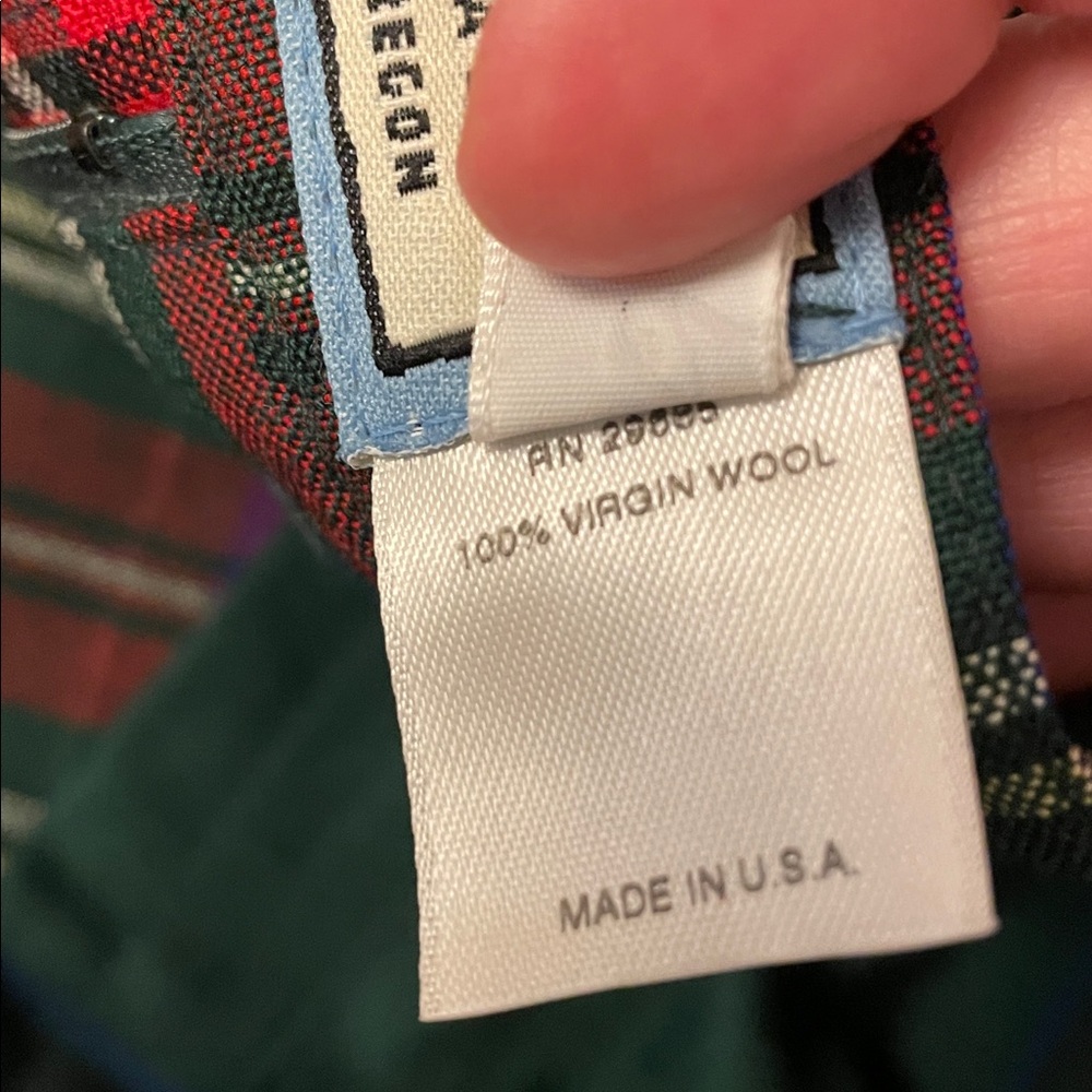 Pendleton Reversible Virgin Wool Pleated Plaid Sk… - image 6